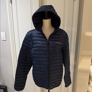 Boldridge Men's Dark Blue Puffer Jacket